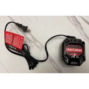 Craftsman V20 Lithium Ion Battery Charger CMCB101 20V Max Black OEM New